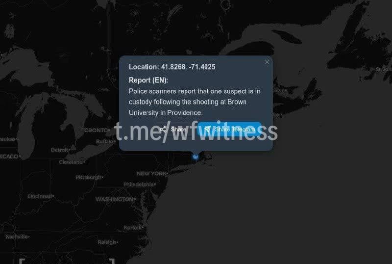 Featured image for: One suspect in custody after shooting at Brown University One suspect in custody after shooting at Brown University