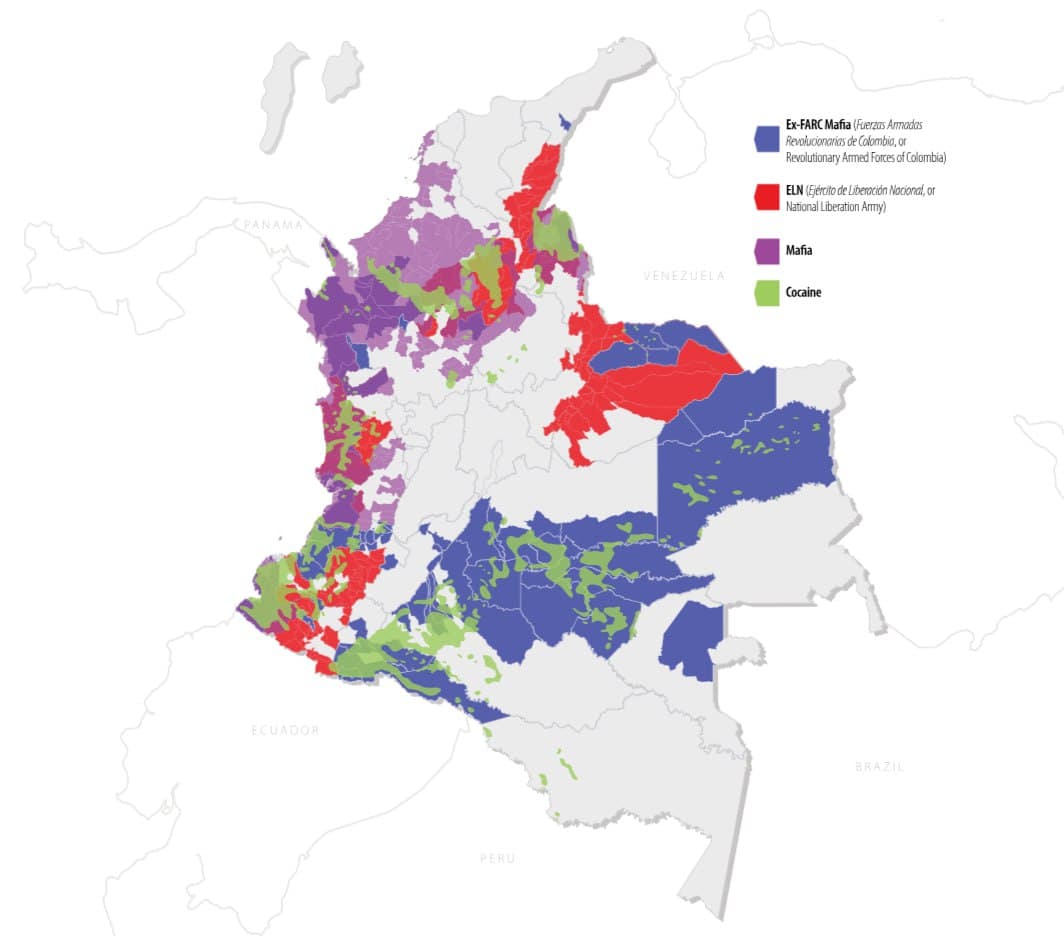 Featured image for: Gulf Clan and FARC-EMC control Eastern Pacific drug routes; ELN holds Maracaibo Bay Gulf Clan and FARC-EMC control Eastern Pacific drug routes; ELN holds Maracaibo Bay