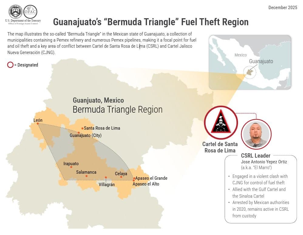 Featured image for: U.S. Treasury sanctions Cartel de Santa Rosa de Lima and leader José Antonio Yepez Ortiz U.S. Treasury sanctions Cartel de Santa Rosa de Lima and leader José Antonio Yepez Ortiz