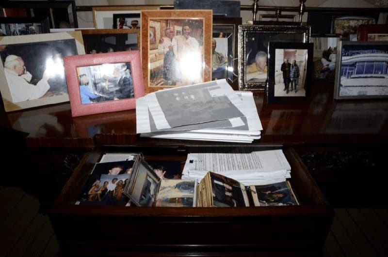 President Trump pictured with women in bikinis in new Epstein files