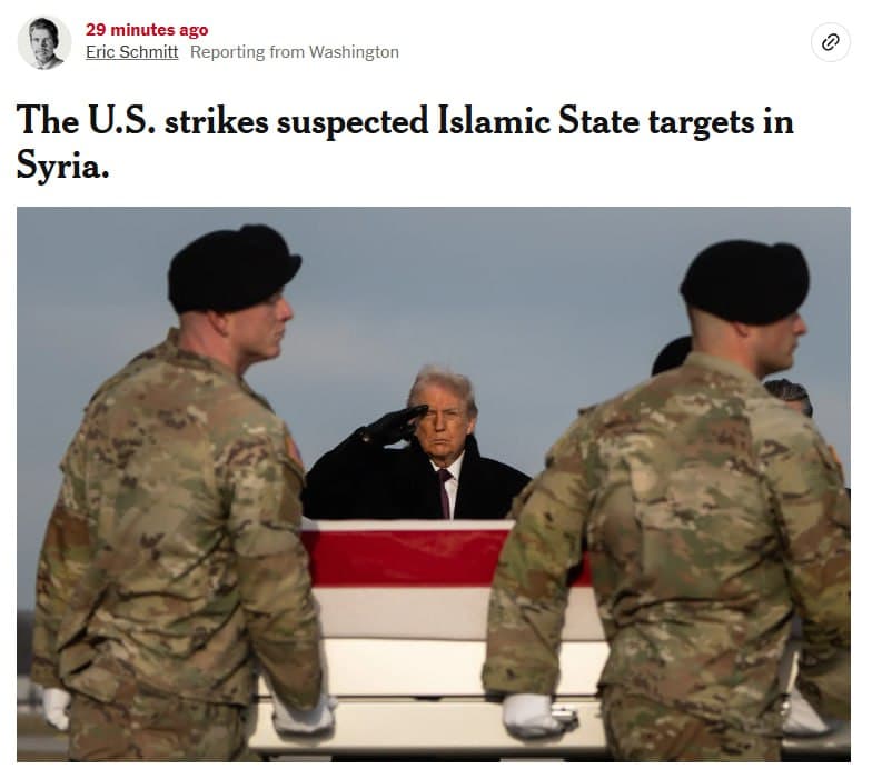 U.S. launches air and artillery strikes against ISIS in central Syria