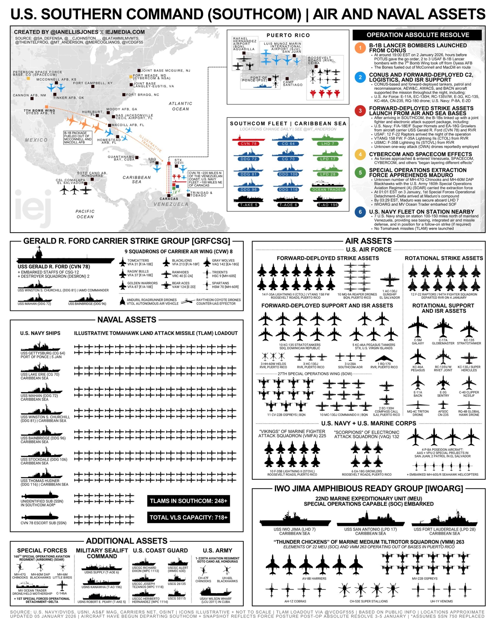 Featured image for: 150+ aircraft and 200 U.S. personnel involved in Caracas operation 150+ aircraft and 200 U.S. personnel involved in Caracas operation