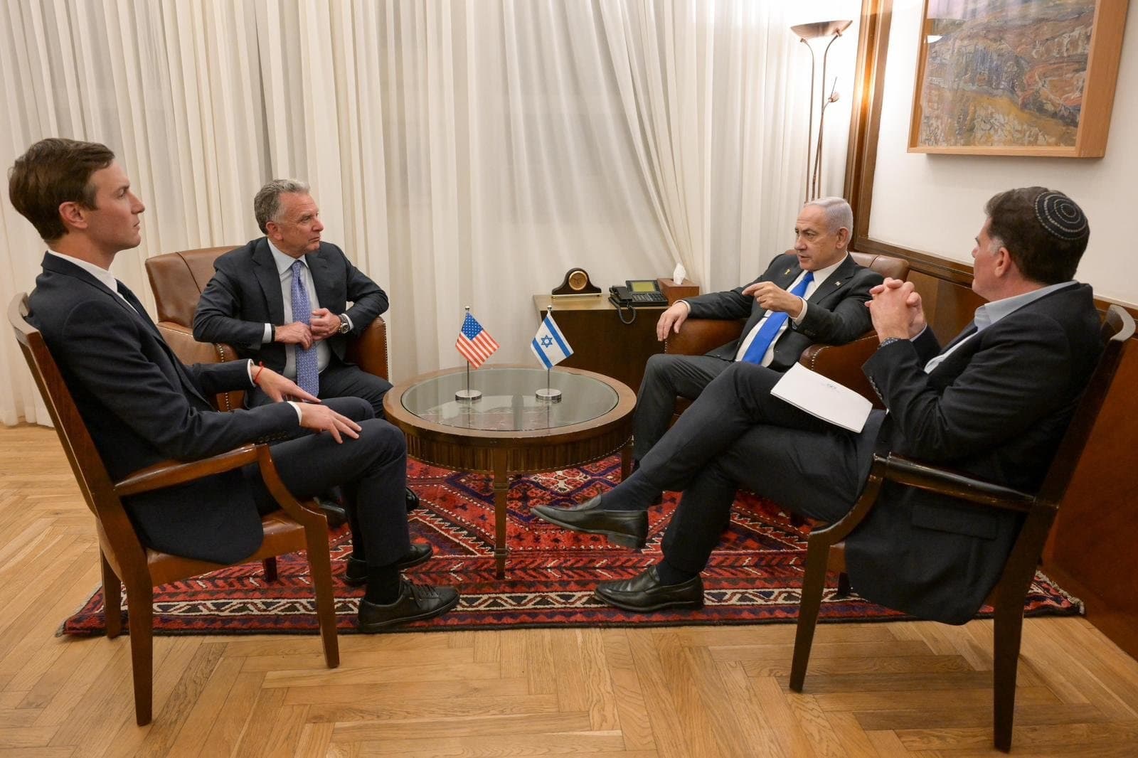 Featured image for: Netanyahu meets with Trump's envoy Steve Witkoff and Jared Kushner Netanyahu meets with Trump's envoy Steve Witkoff and Jared Kushner