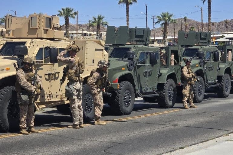 Featured image for: 700 Marines Withdrawn from LA After Anti-ICE Protests, Signaling Stability Return 700 Marines Withdrawn from LA After Anti-ICE Protests, Signaling Stability Return