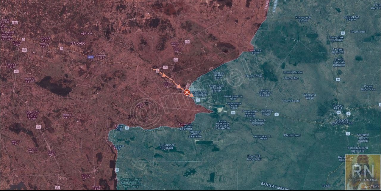 Featured image for: Intense Combat Erupts Near Krong Poi Pet as Thai Forces Seek Border Control Intense Combat Erupts Near Krong Poi Pet as Thai Forces Seek Border Control