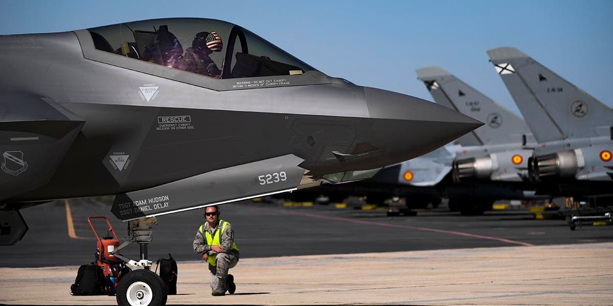 Featured image for: Spain Redirects €6.25 Billion Defense Budget, Cancels F-35 Purchase for European Jets Spain Redirects €6.25 Billion Defense Budget, Cancels F-35 Purchase for European Jets