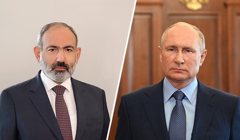 Featured image for: Putin and Pashinyan Hold Urgent Phone Call Amid Rising Tensions in Armenia Putin and Pashinyan Hold Urgent Phone Call Amid Rising Tensions in Armenia