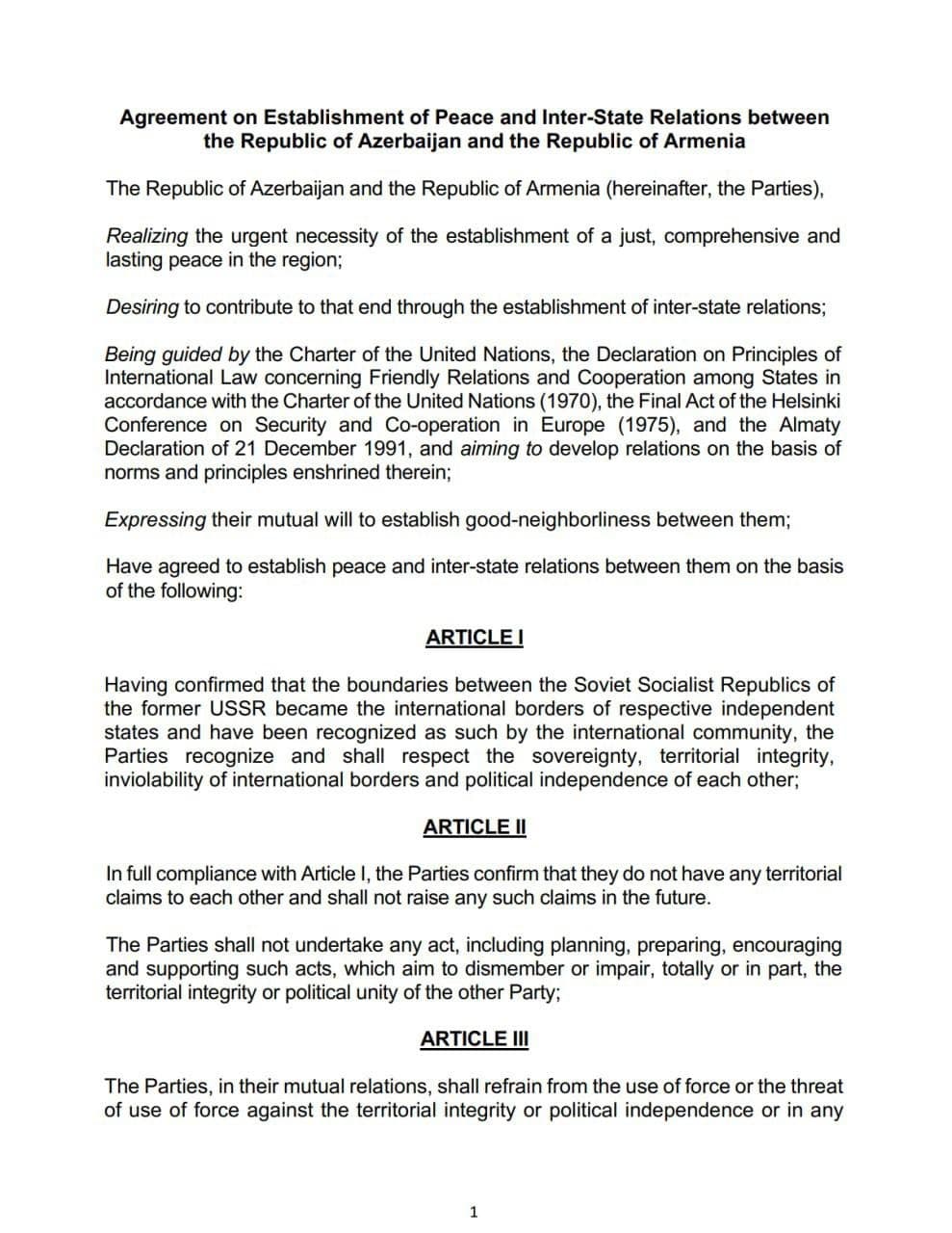 Featured image for: Azerbaijan and Armenia Forge Historic Peace Agreement, Paving Path for Lasting Stability Azerbaijan and Armenia Forge Historic Peace Agreement, Paving Path for Lasting Stability