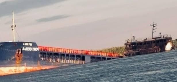 Featured image for: Ukrainian Forces Target Russian Cargo Ship, Disrupting Supply of Iranian Drone Parts Ukrainian Forces Target Russian Cargo Ship, Disrupting Supply of Iranian Drone Parts