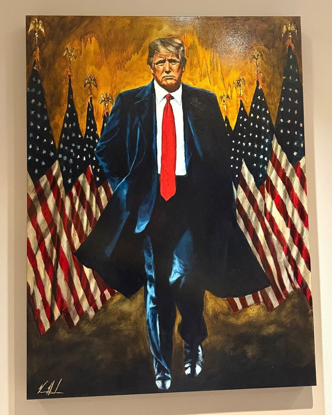 Featured image for: Exclusive: New Portrait of President Trump Unveiled in Historic Ceremony Exclusive: New Portrait of President Trump Unveiled in Historic Ceremony