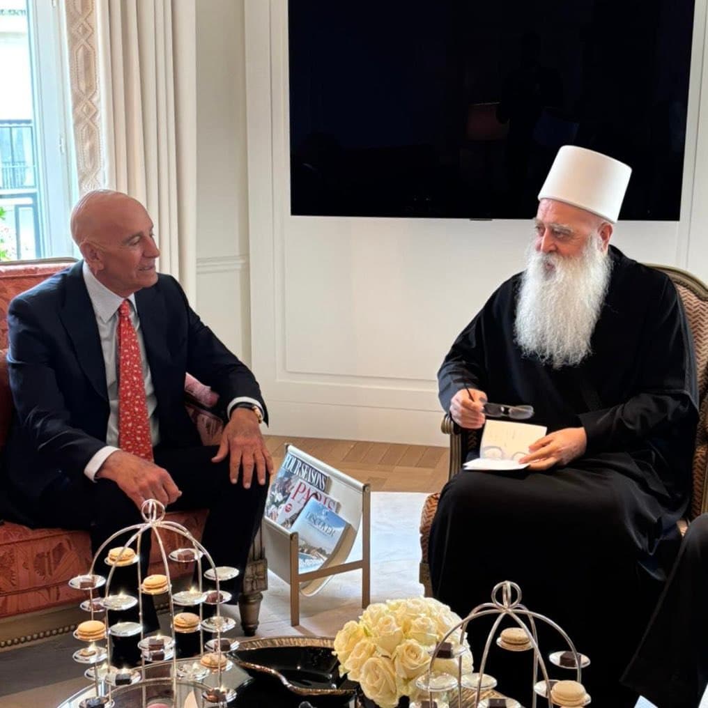 Featured image for: Breaking: US Envoy Tom Barrack Meets Druze Leader in Historic Talks Breaking: US Envoy Tom Barrack Meets Druze Leader in Historic Talks