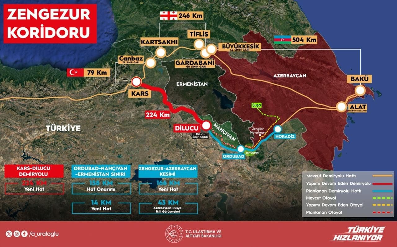 Featured image for: Breaking: Türkiye Launches 224 km Railway to Boost Trade with Azerbaijan Breaking: Türkiye Launches 224 km Railway to Boost Trade with Azerbaijan