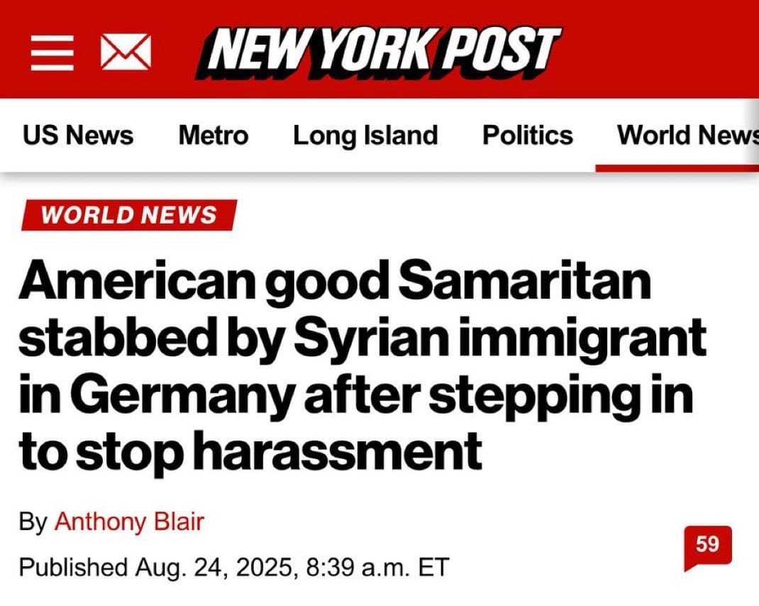 Featured image for: American Good Samaritan Stabbed in Germany While Defending Women American Good Samaritan Stabbed in Germany While Defending Women