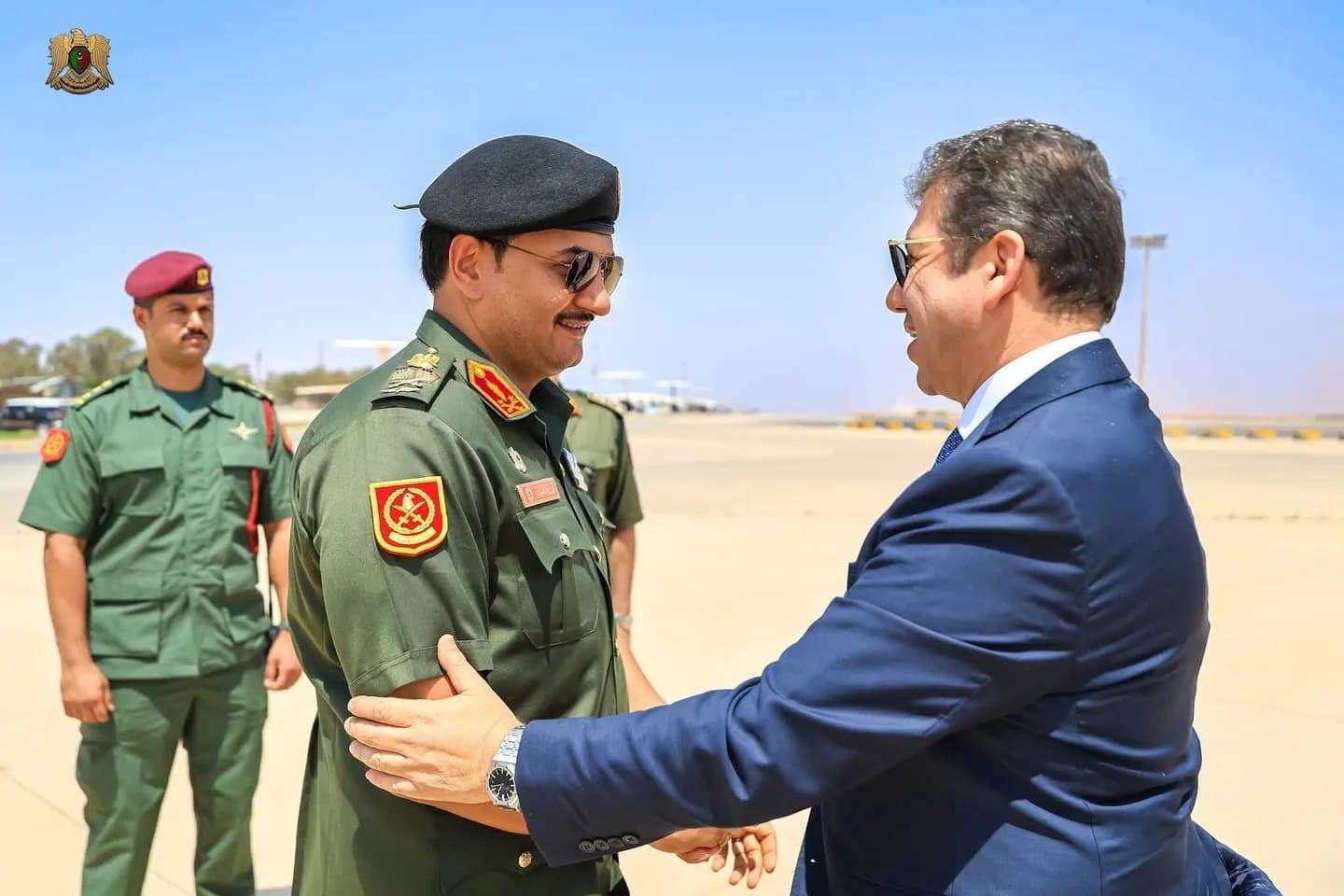Featured image for: Libya's Haftar Meets Egypt's Intelligence Chief to Boost Security Libya's Haftar Meets Egypt's Intelligence Chief to Boost Security