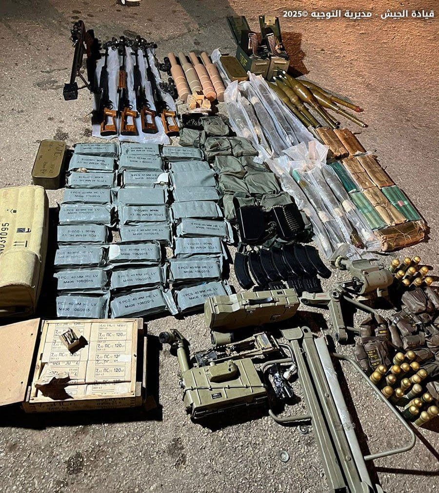 Featured image for: Lebanese Army Seizes Cache of Weapons from Syrian in Akkar Lebanese Army Seizes Cache of Weapons from Syrian in Akkar