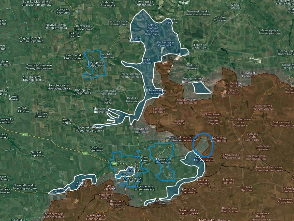 Featured image for: Ukraine Recaptures Three Villages in Donetsk, Striking Key Enemy Formation Ukraine Recaptures Three Villages in Donetsk, Striking Key Enemy Formation