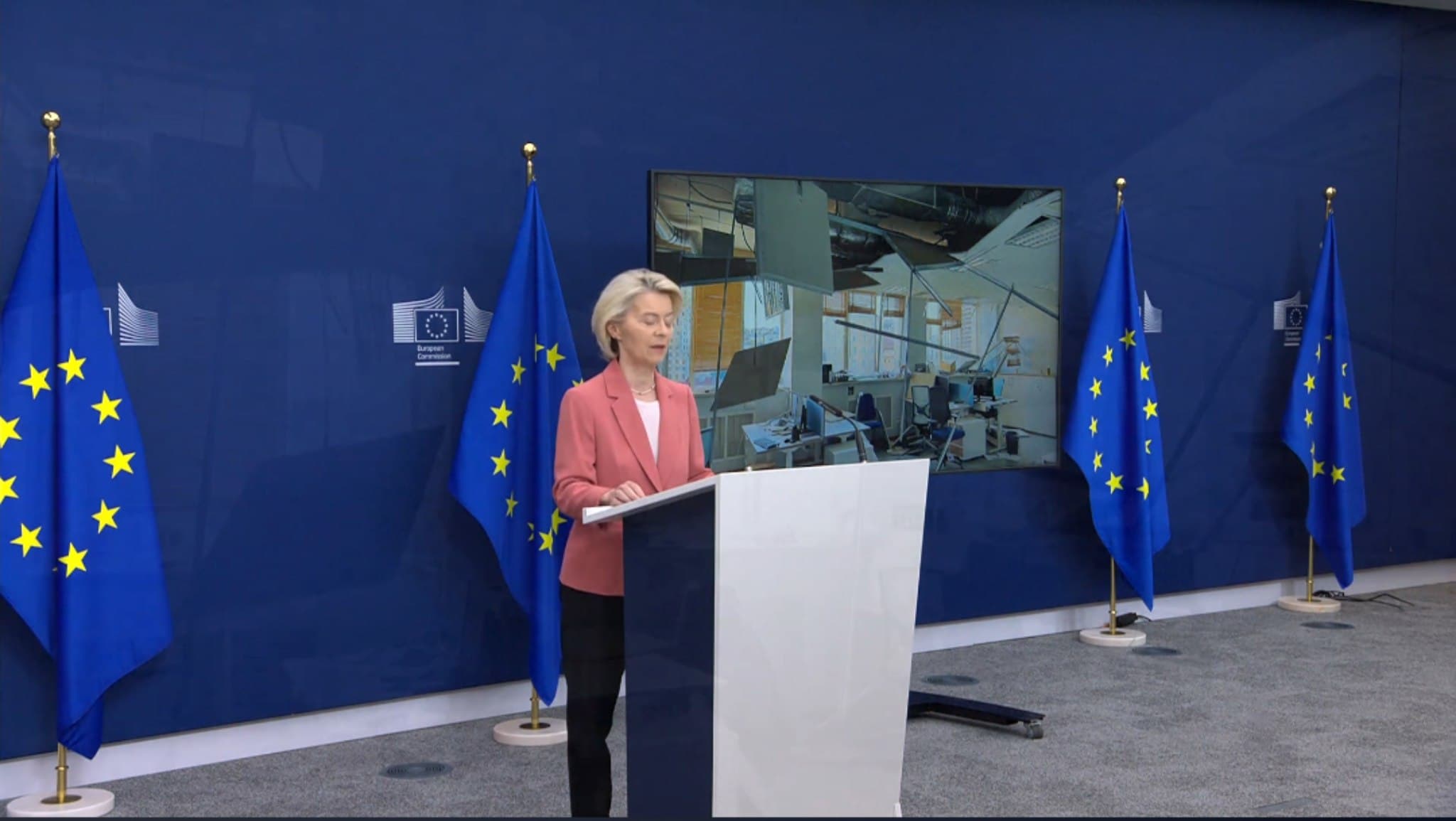 Featured image for: Missiles Strike Near EU Delegation in Kyiv; Staff Remain Safe Missiles Strike Near EU Delegation in Kyiv; Staff Remain Safe