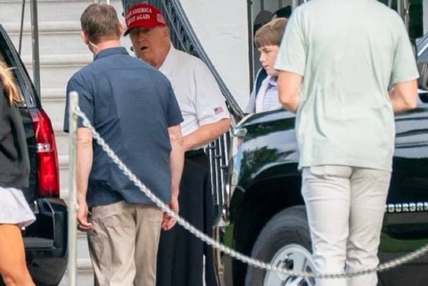 Featured image for: President Trump Spotted at Virginia Golf Club, Silencing Death Rumors President Trump Spotted at Virginia Golf Club, Silencing Death Rumors