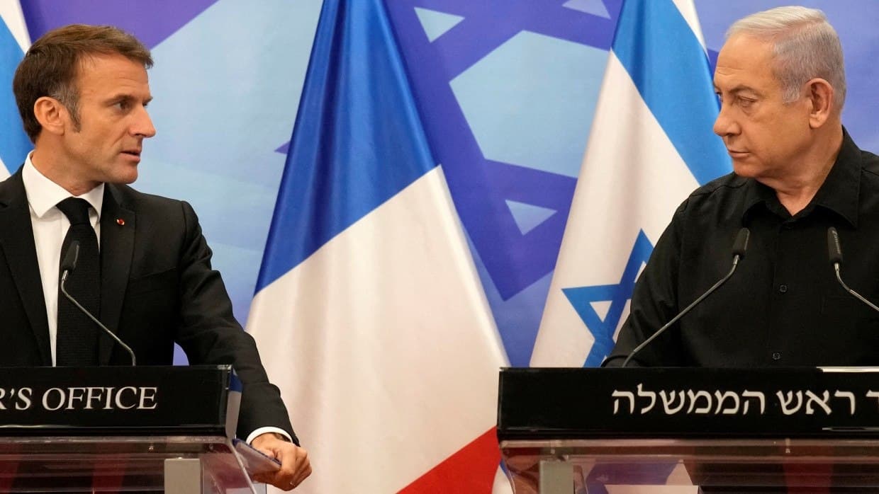 Featured image for: Macron's Israel Visit Denied by Netanyahu: 'Timing Isn't Right' Macron's Israel Visit Denied by Netanyahu: 'Timing Isn't Right'