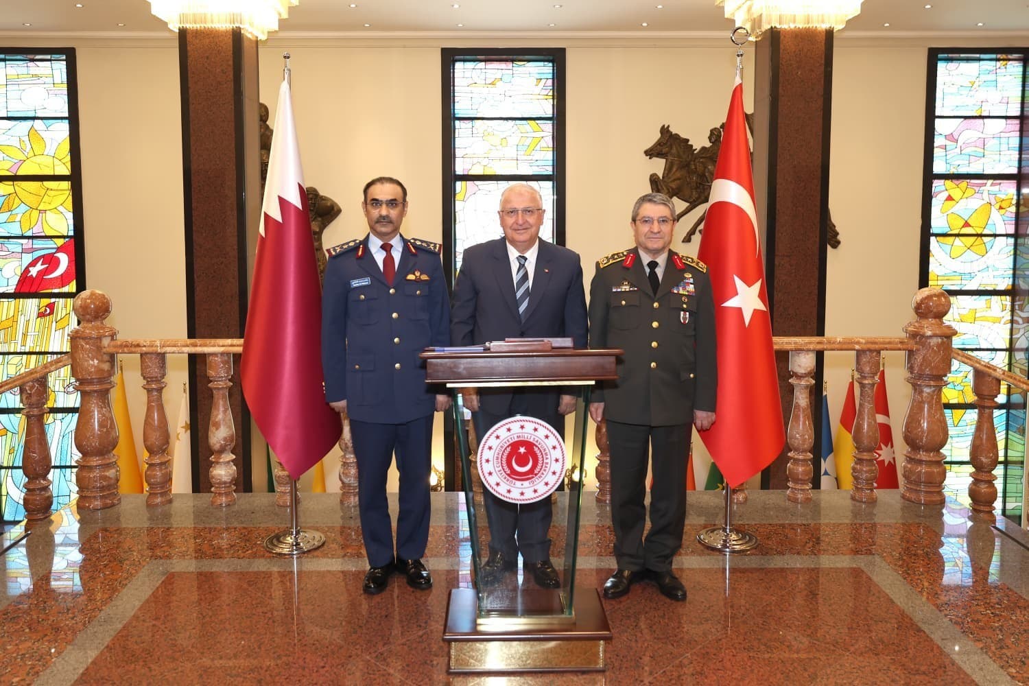 Featured image for: Turkish and Qatari Defense Leaders Meet to Strengthen Military Ties Turkish and Qatari Defense Leaders Meet to Strengthen Military Ties