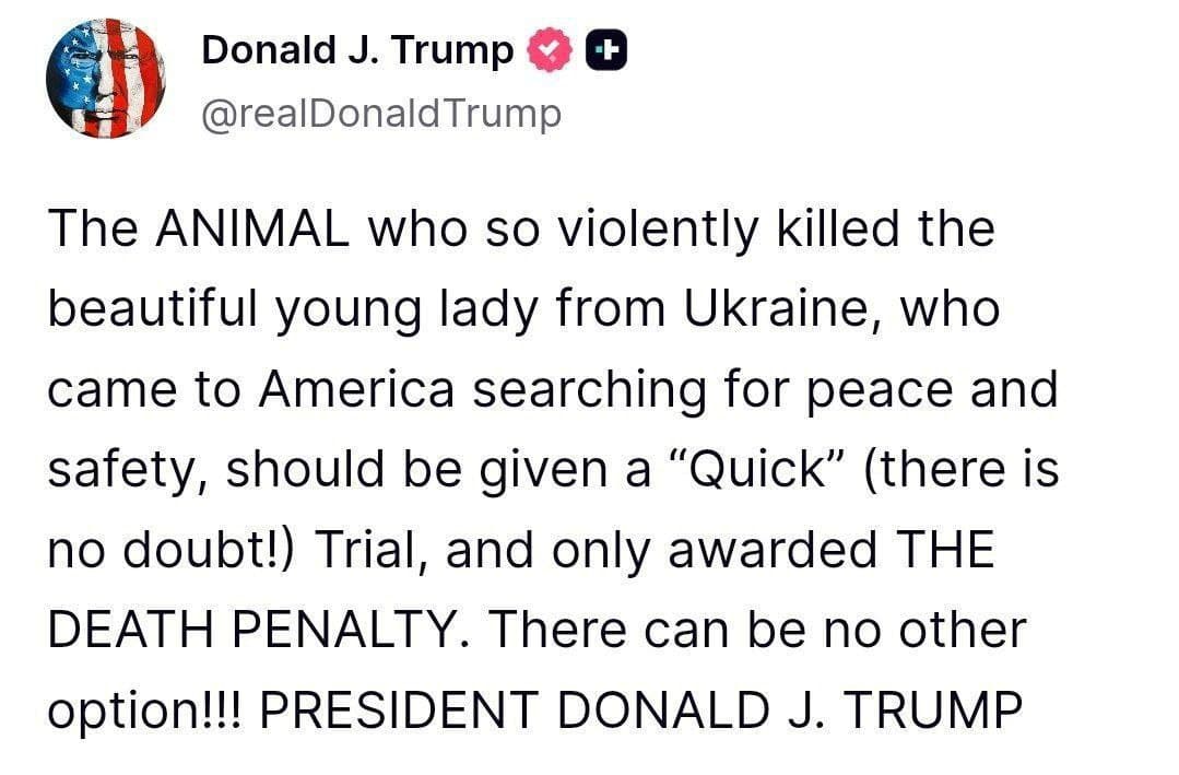 Featured image for: Trump Demands Death Penalty for DeCarlos Brown Jr. in Fiery Speech Trump Demands Death Penalty for DeCarlos Brown Jr. in Fiery Speech
