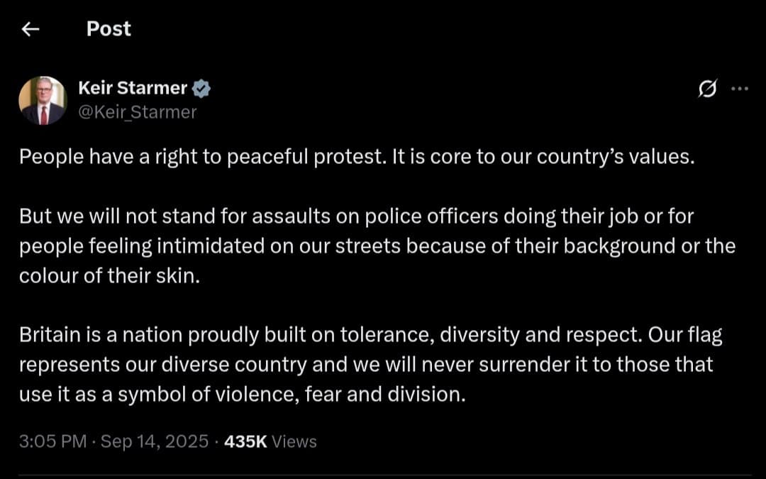 Featured image for: Keir Starmer condemns violence during anti-immigration protests Keir Starmer condemns violence during anti-immigration protests