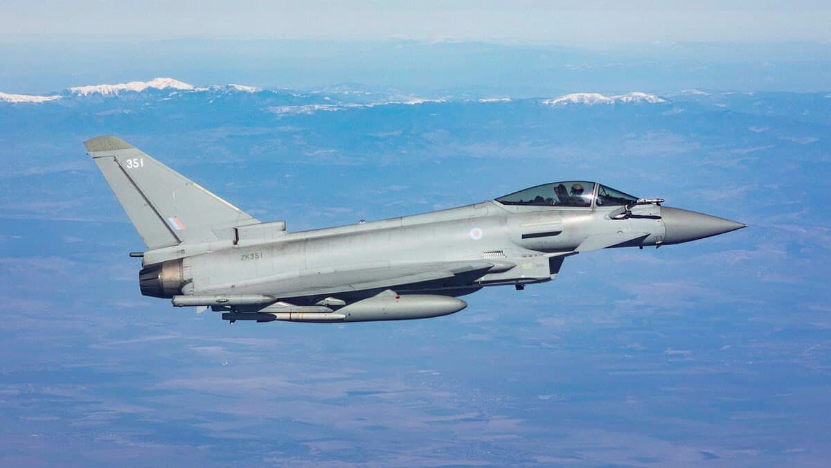 Featured image for: UK RAF Typhoon jets to begin air defense missions over Poland UK RAF Typhoon jets to begin air defense missions over Poland