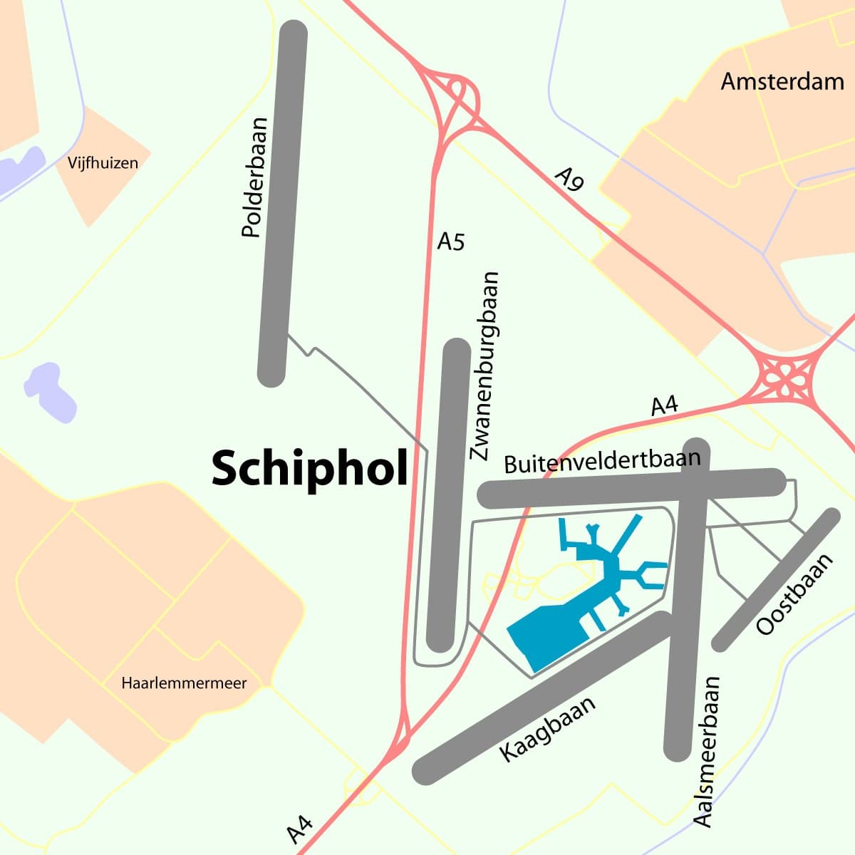 Featured image for: Schiphol Airport's Polderbaan runway closed for 45 minutes due to drone sighting Schiphol Airport's Polderbaan runway closed for 45 minutes due to drone sighting