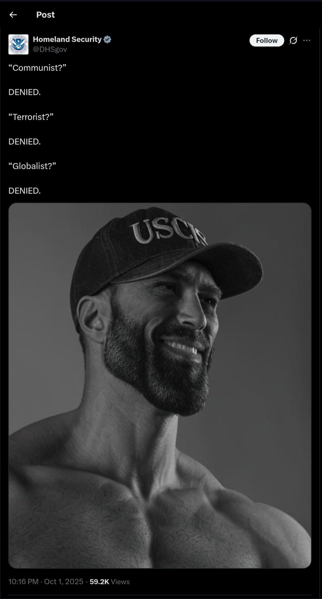 Featured image for: DHS denies claims of being 'Communist,' 'Terrorist,' or 'Globalist' DHS denies claims of being 'Communist,' 'Terrorist,' or 'Globalist'