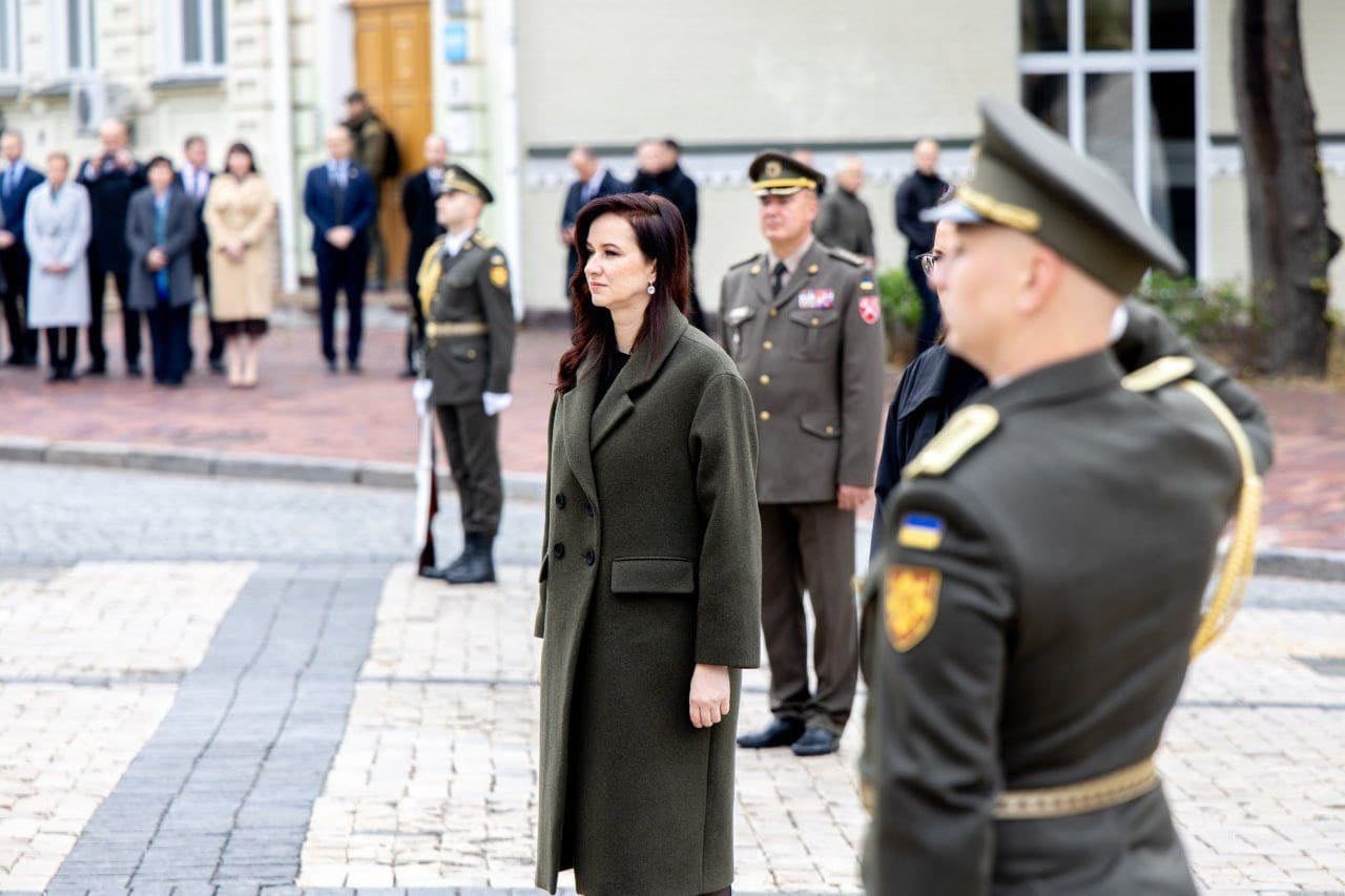 Featured image for: Lithuanian Prime Minister Inga Ruginienė arrives in Kyiv, Ukraine Lithuanian Prime Minister Inga Ruginienė arrives in Kyiv, Ukraine