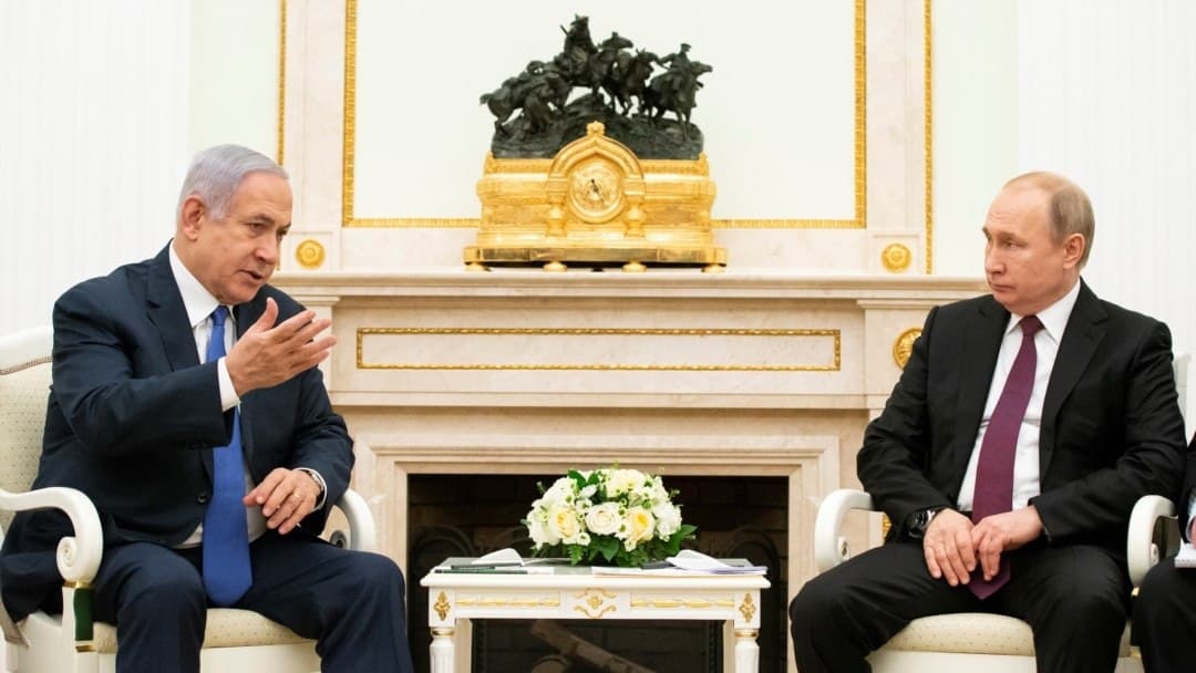Featured image for: Vladimir Putin and Benjamin Netanyahu hold phone call, says Kremlin Vladimir Putin and Benjamin Netanyahu hold phone call, says Kremlin