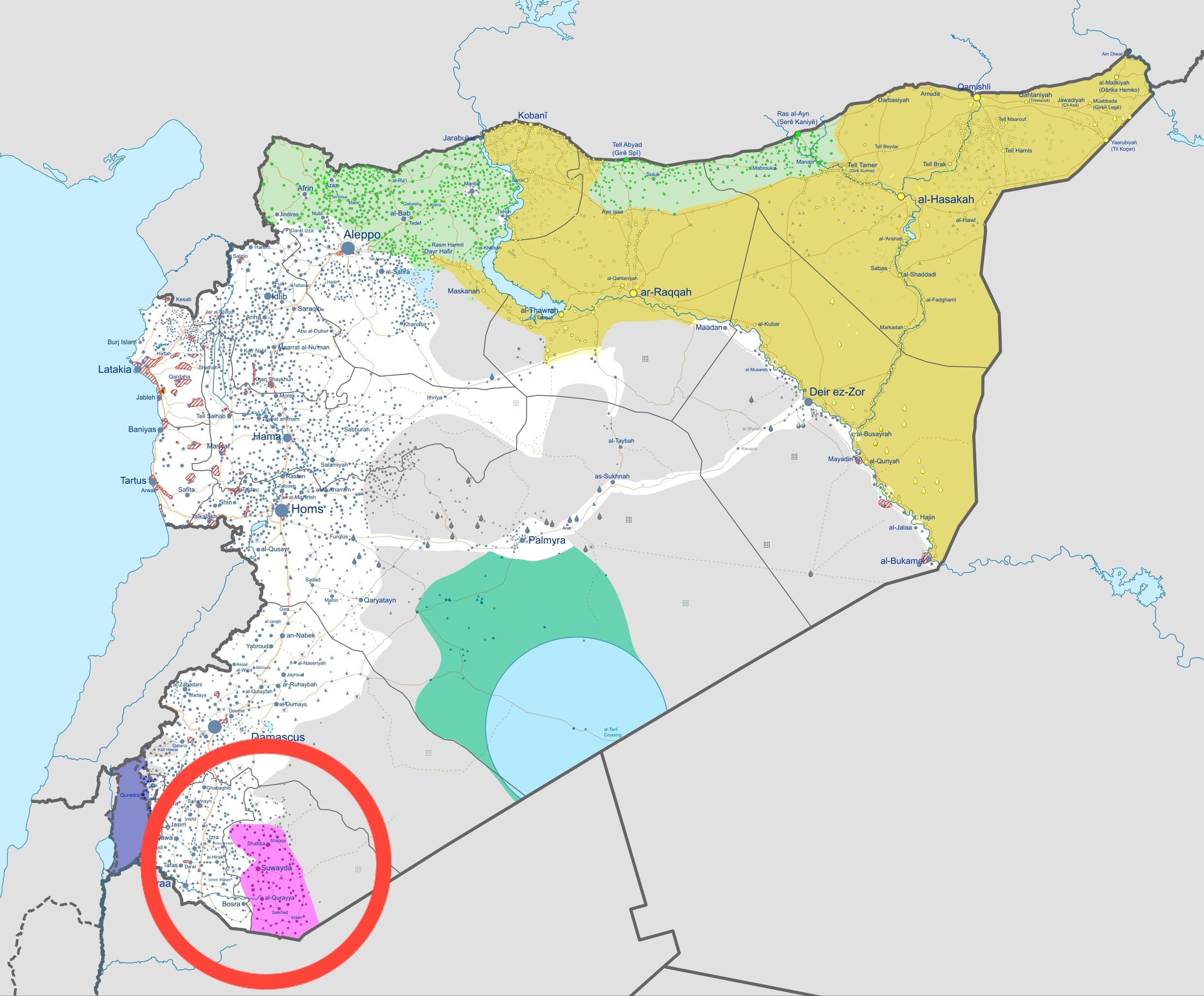 Featured image for: Clashes erupt between Syrian Arab Bedouin tribes and Druze factions near As-Suwayda Clashes erupt between Syrian Arab Bedouin tribes and Druze factions near As-Suwayda