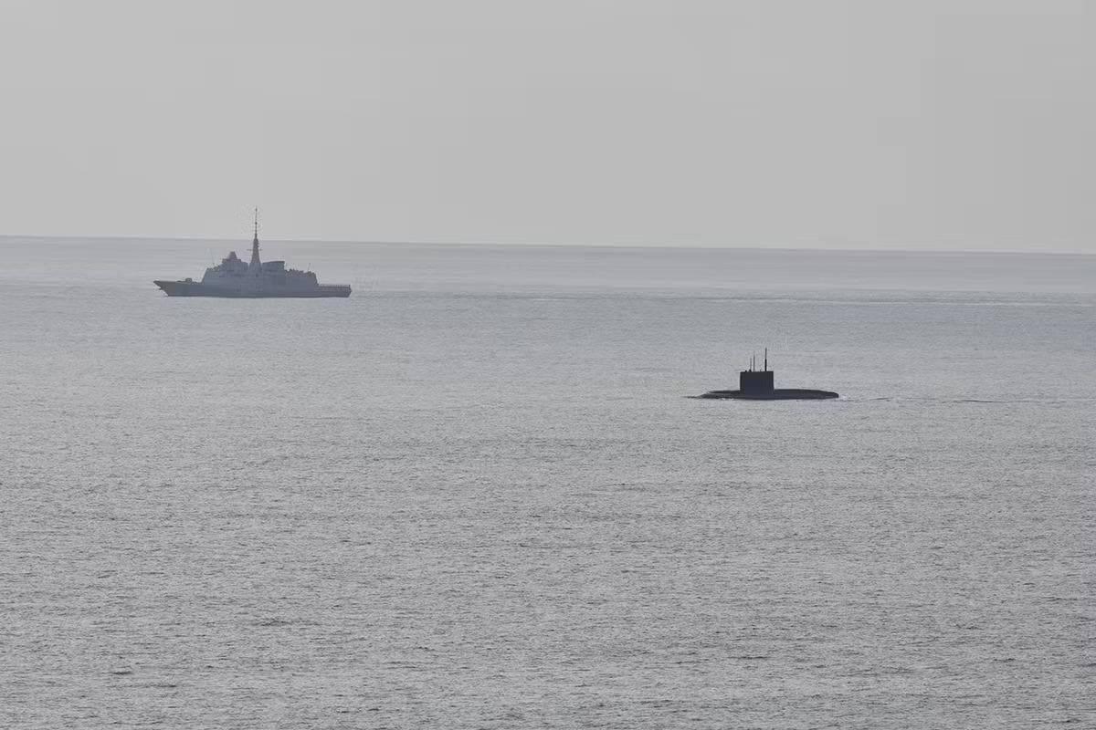 Featured image for: Russian Kilo-class submarine detected off Brittany, France, October 12 Russian Kilo-class submarine detected off Brittany, France, October 12