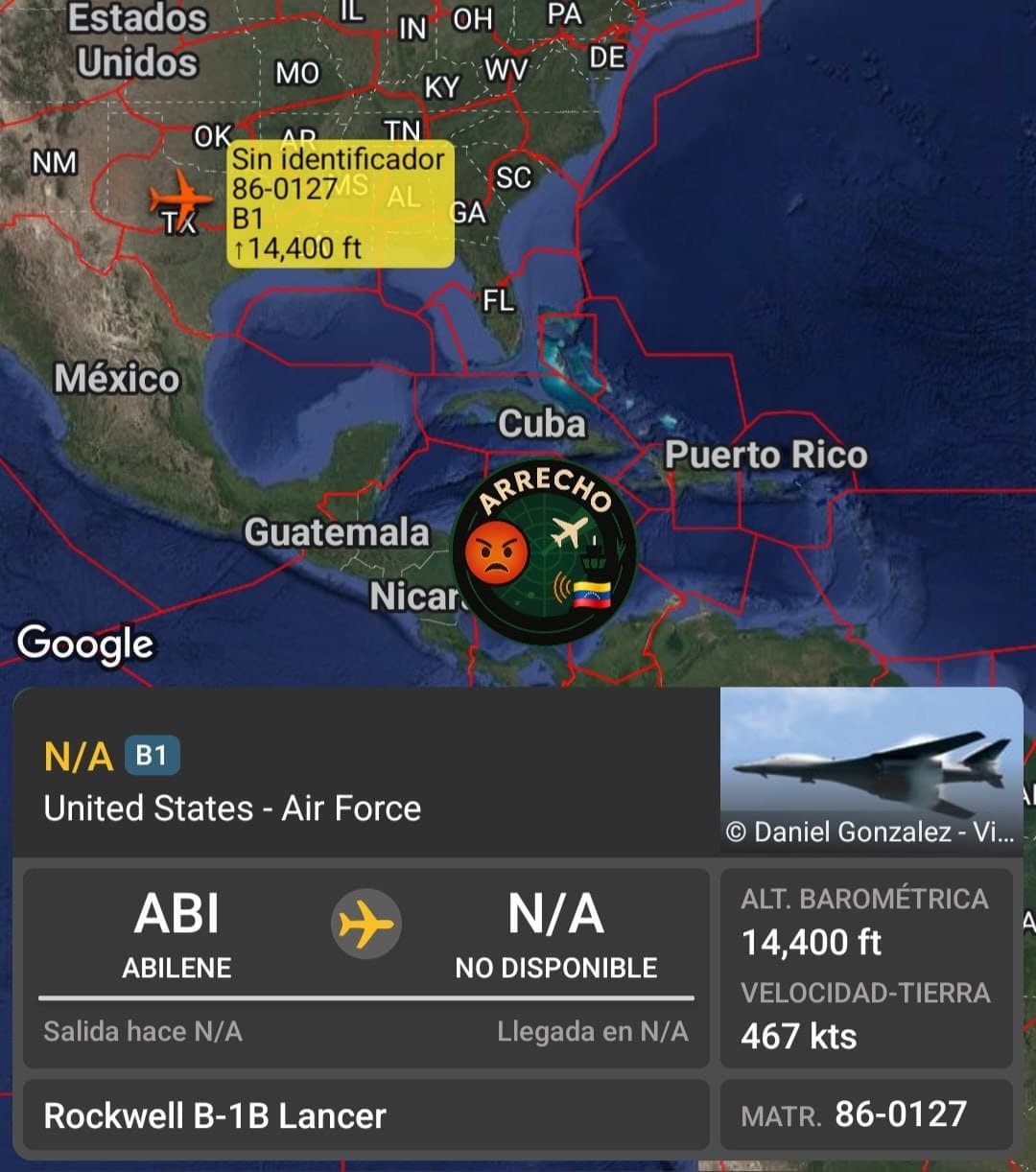 Featured image for: B1-B Lancer bomber departs Dyess AFB; KC135R Stratotanker follows from MacDill AFB B1-B Lancer bomber departs Dyess AFB; KC135R Stratotanker follows from MacDill AFB