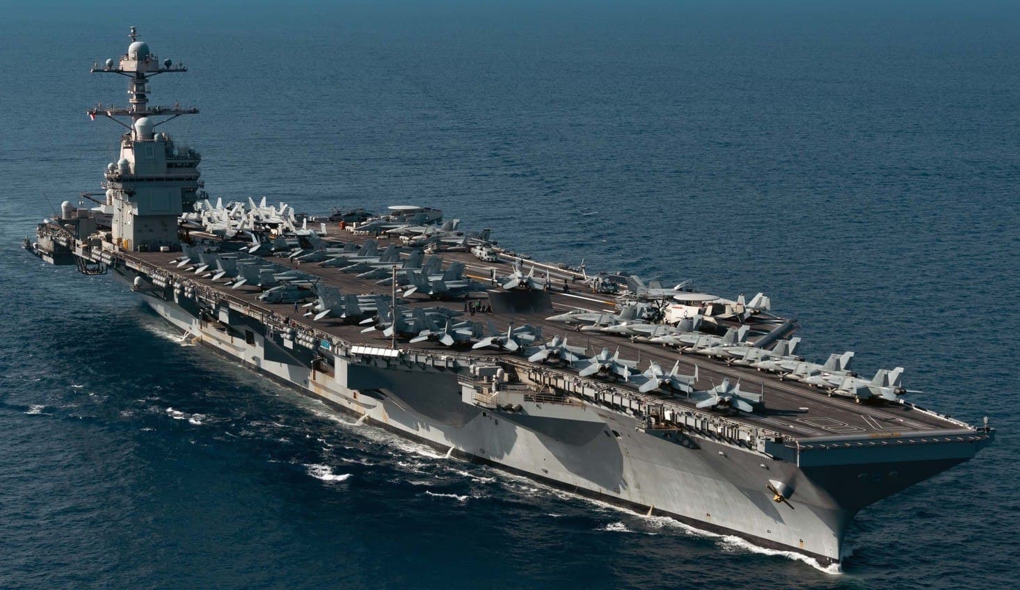 Featured image for: Pentagon deploys USS Gerald R. Ford to counter narco-terrorism in Latin America Pentagon deploys USS Gerald R. Ford to counter narco-terrorism in Latin America