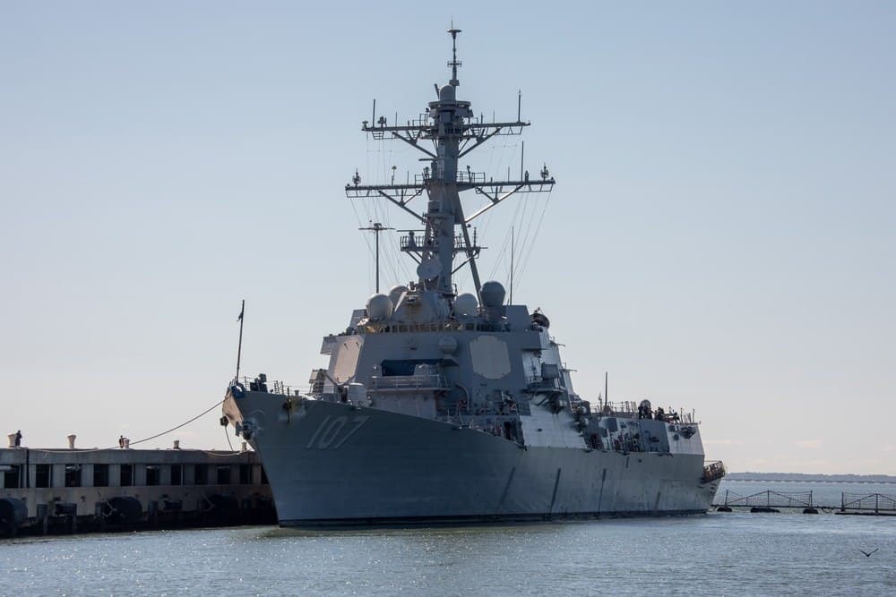 Featured image for: USS Gravely departs Port of Spain after joint military exercises USS Gravely departs Port of Spain after joint military exercises