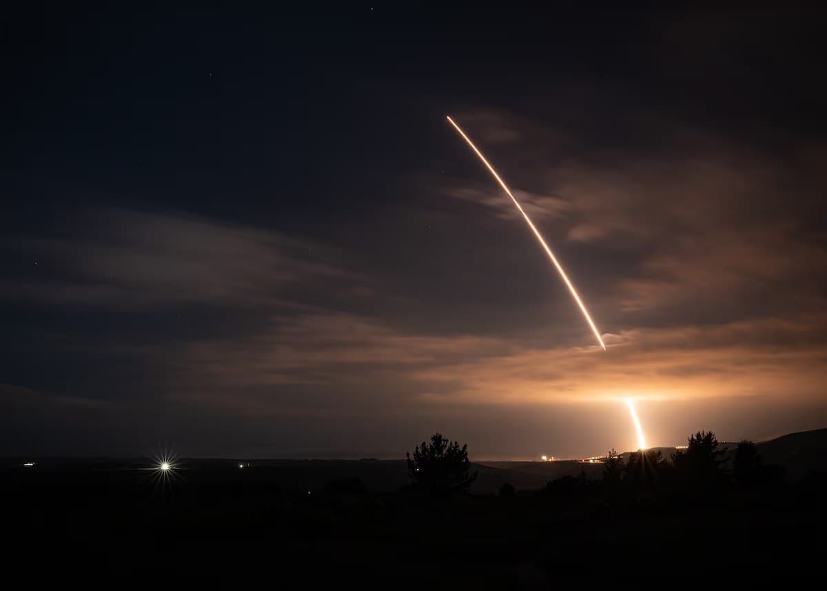 Featured image for: U.S. Air Force test-launches unarmed Minuteman III ICBM from Vandenberg U.S. Air Force test-launches unarmed Minuteman III ICBM from Vandenberg