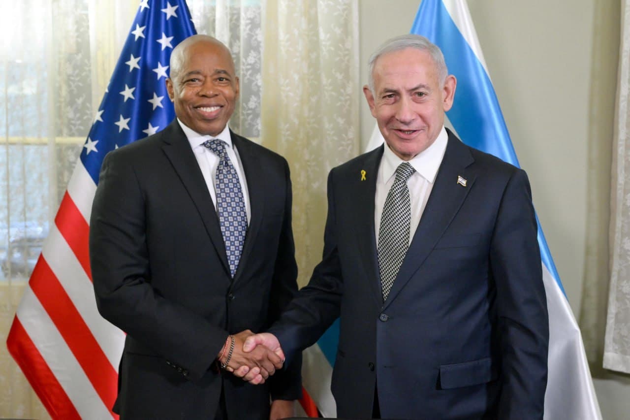Featured image for: Outgoing NYC Mayor Eric Adams visits Israel, meets PM Netanyahu Outgoing NYC Mayor Eric Adams visits Israel, meets PM Netanyahu