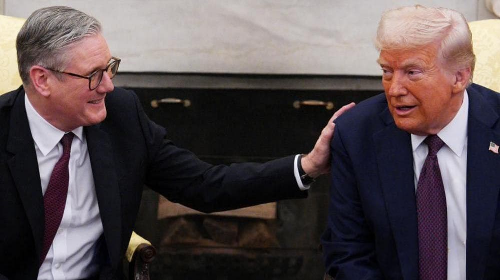 Featured image for: UK Prime Minister Keir Starmer and US President Donald Trump discuss Ukraine peace deal UK Prime Minister Keir Starmer and US President Donald Trump discuss Ukraine peace deal