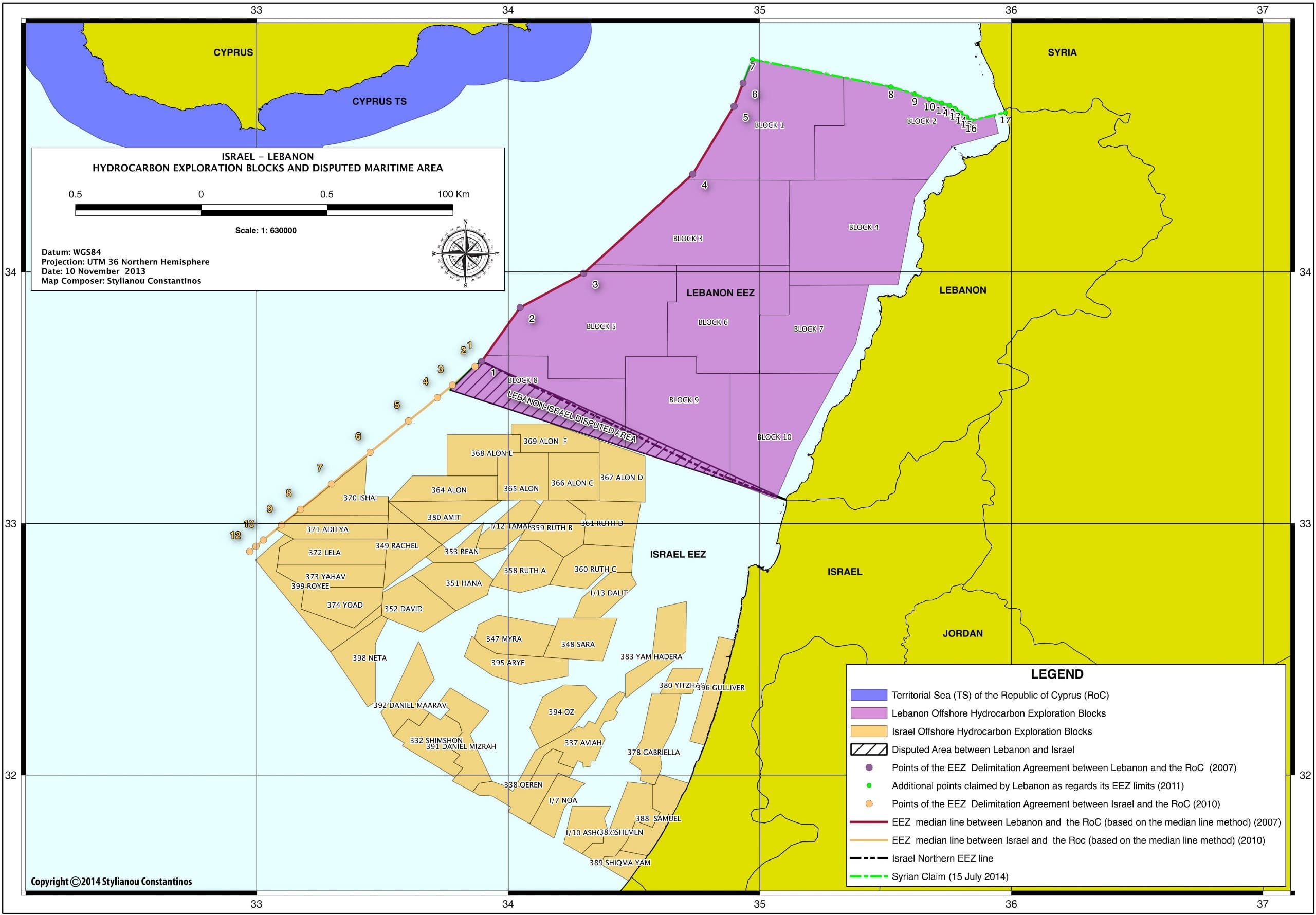 Featured image for: Lebanon and Greek Cypriot Administration sign maritime border agreement Lebanon and Greek Cypriot Administration sign maritime border agreement