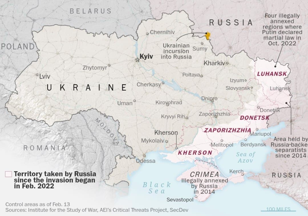 Featured image for: US to Recognize Russian Control Over Crimea and Occupied Ukrainian Territories US to Recognize Russian Control Over Crimea and Occupied Ukrainian Territories