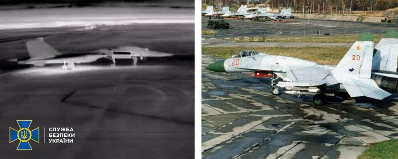 Featured image for: Ukraine's SBU targets Russian jets at Belbek Airfield in Crimea Ukraine's SBU targets Russian jets at Belbek Airfield in Crimea