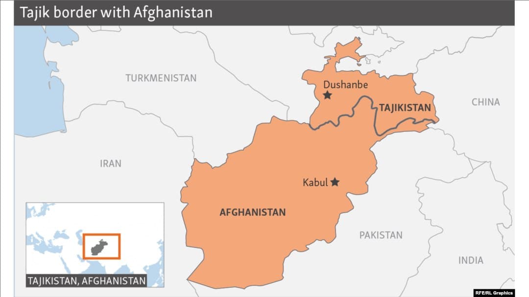 Armed clash on Tajik-Afghan border kills two Tajik border guards