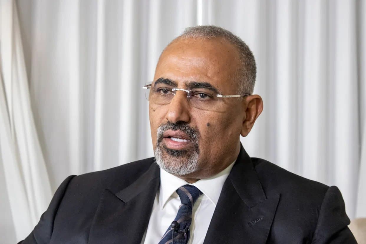 Yemen's Presidential Leadership Council dismisses STC leader Aidarous al-Zubaidi