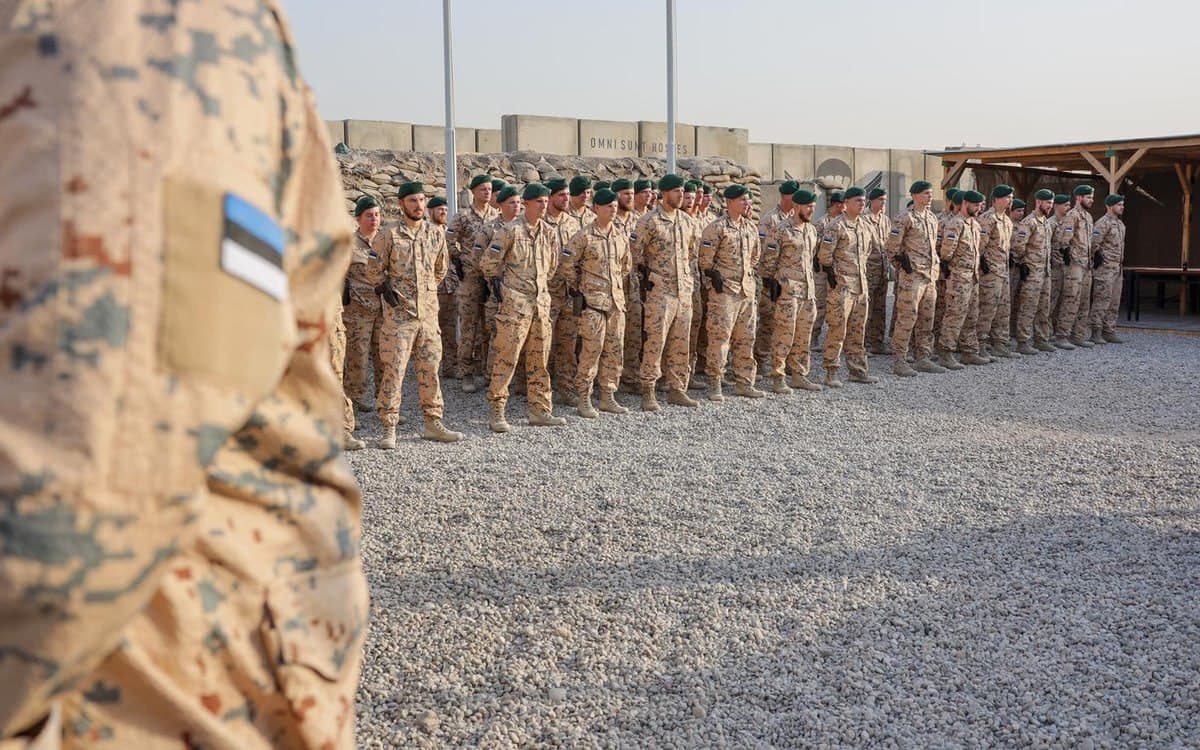 Featured image for: Estonia Ends Military Mission in Iraq: A Step Toward Peace and Global Solidarity Estonia Ends Military Mission in Iraq: A Step Toward Peace and Global Solidarity