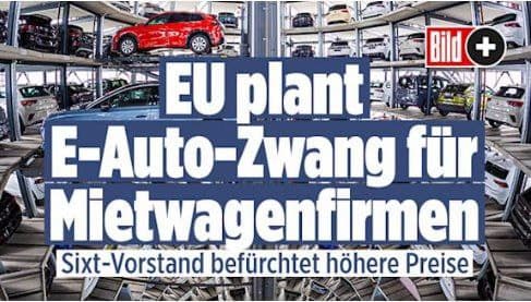 Featured image for: European Commission drafts bill requiring electric cars for large firms by 2030 European Commission drafts bill requiring electric cars for large firms by 2030
