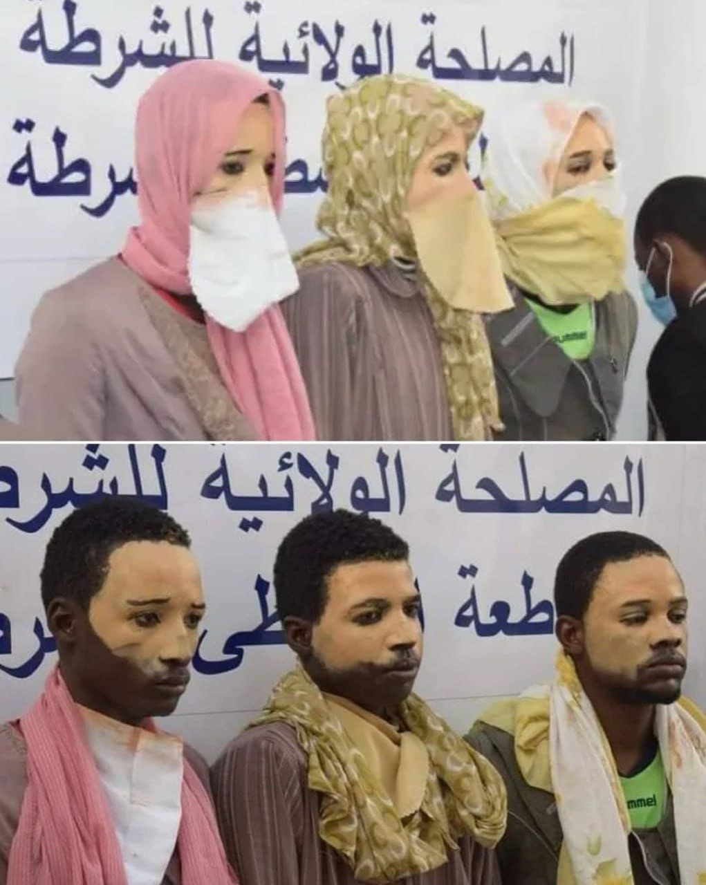 Featured image for: Three Nigerian men arrested for disguising as women at Algiers airport Three Nigerian men arrested for disguising as women at Algiers airport