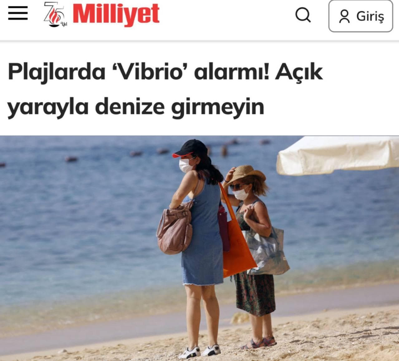 Featured image for: Life-threatening bacteria detected in popular Turkish resort waters Life-threatening bacteria detected in popular Turkish resort waters