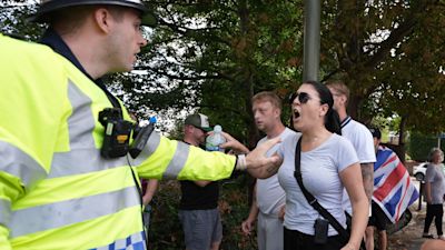 Image for Protests Erupt Across UK Over Government