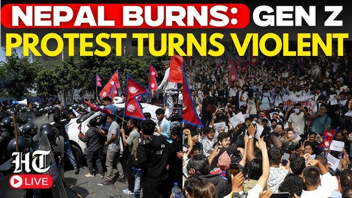 Image for Protests Against Social Media Ban in Nepal Leave 14 Dead